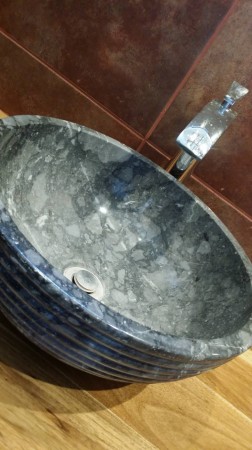 Unique stone sink