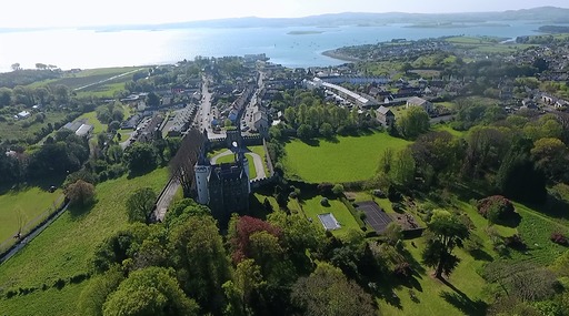 Killyleagh from the Castle