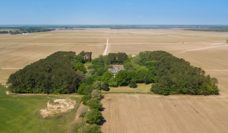 Oasis in 2,000 acres of farmland